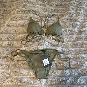 Vix Olive Green Bikini